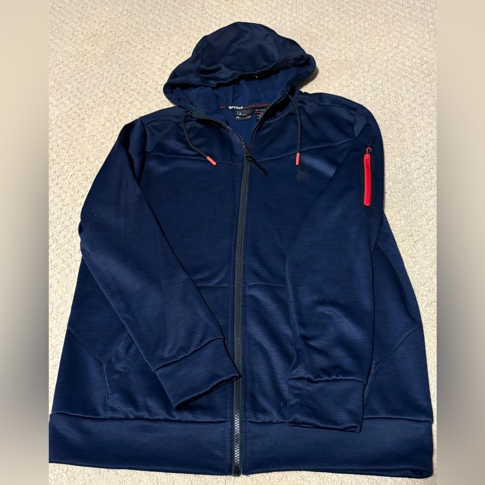 Men’s Spyder Full Zip Hoodie Jacket